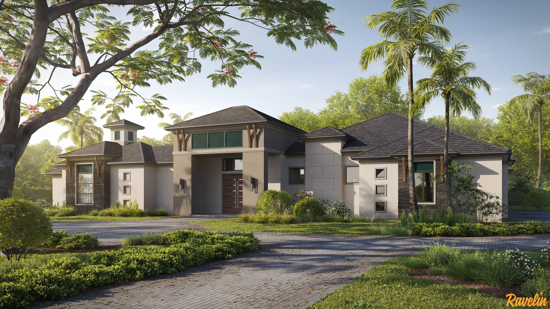 Cassena Rd 3D Rendering