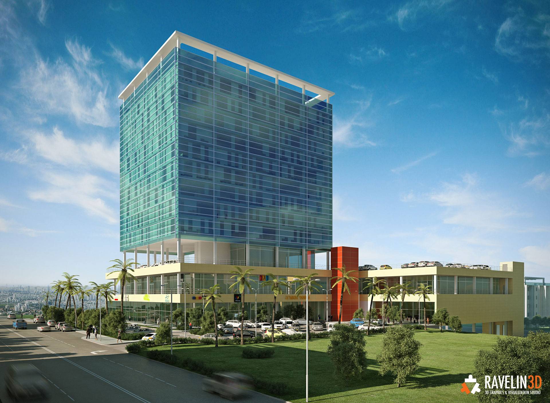 Ravelin - Midgal Trade and Office Centers