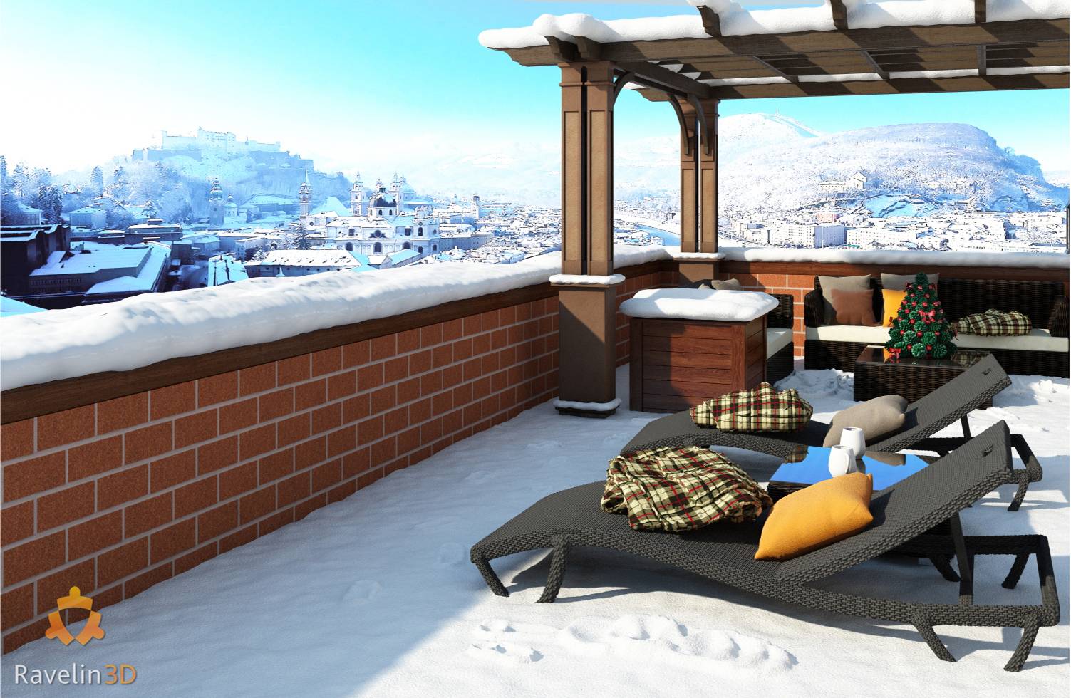 Terrases in St. Petersburg